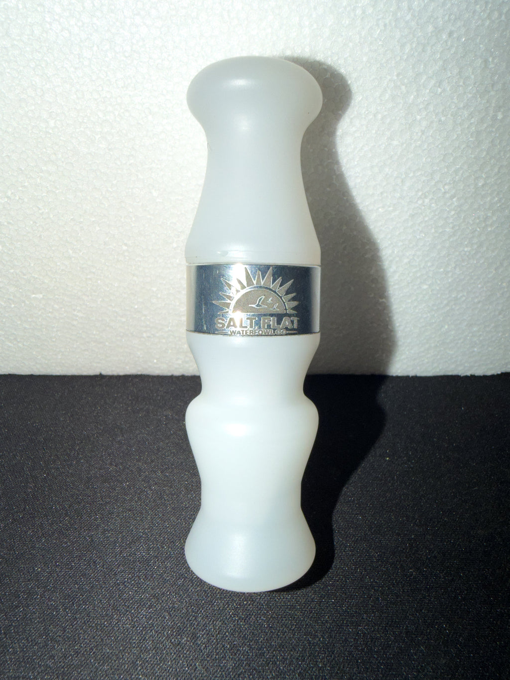 White Acrylic Single Reed Duck Call