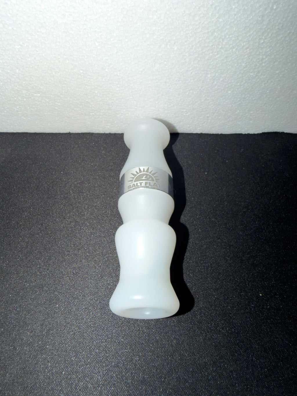 White Acrylic Single Reed Duck Call